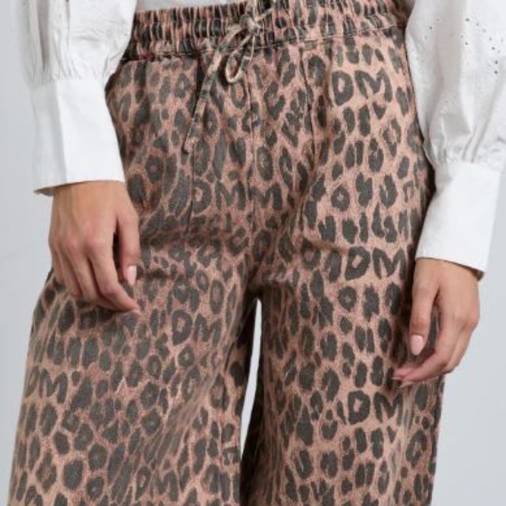 Damson Madder Rafe Pants Leopard Jeans